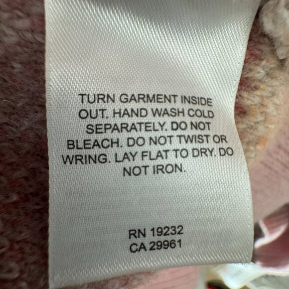 NWT Alfred Dunner Women's Large Telluride Fairisle Sweater w/ Floral Embroidery - Picture 7 of 8